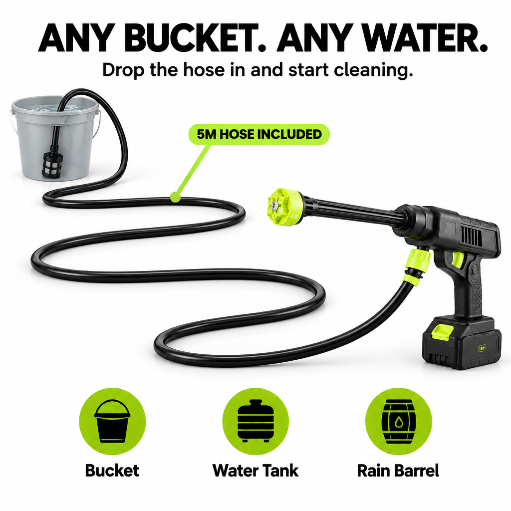 PressureAus Cordless Pressure Washer